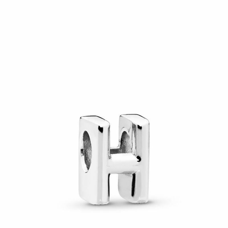 Pandora Australia Letter H Charm - Sterling Silver | IZJLMF437